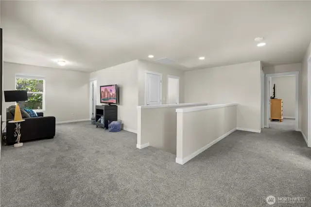 Upstairs loft