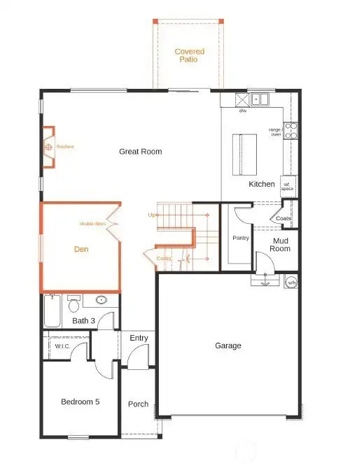 Floor Plan Level 1
