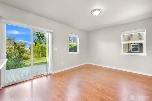 Dining area