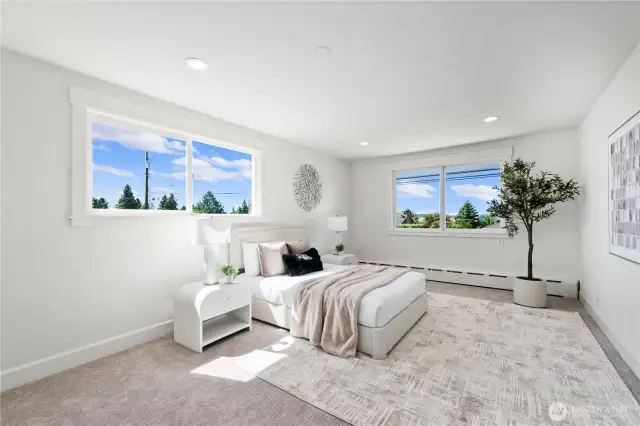 Large 3rd bedroom with views