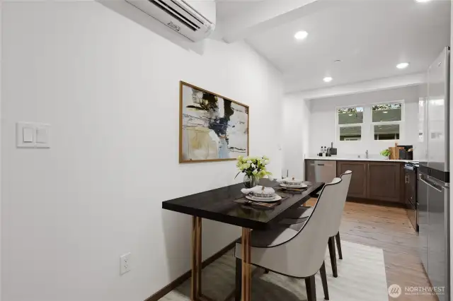 Virtual Staging for an alternate perspective on furnishing.  Also see staged model home photos.