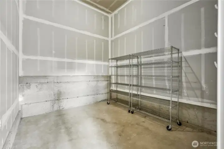 Dedicated Storage Room in Garage