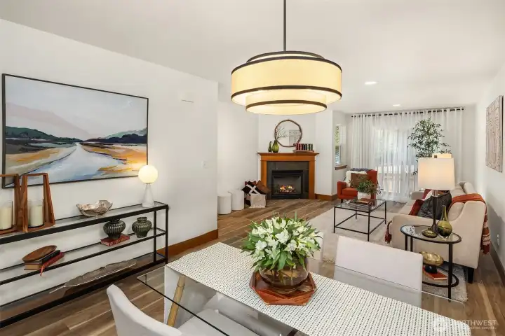 New LVP, Lighting, Paint