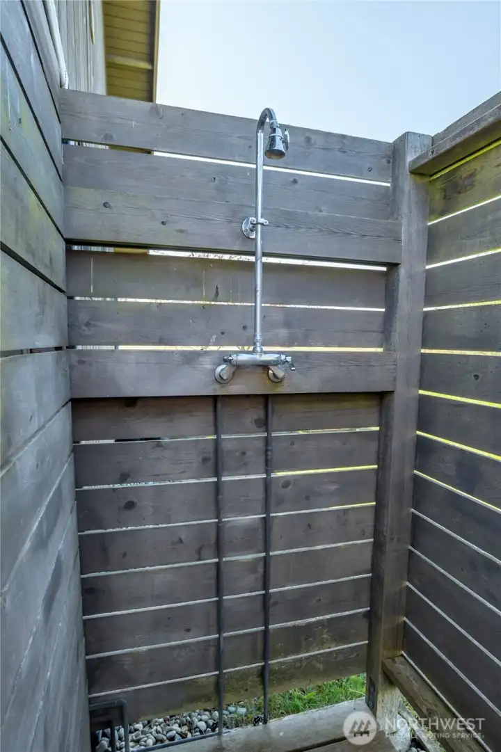 Outdoor shower