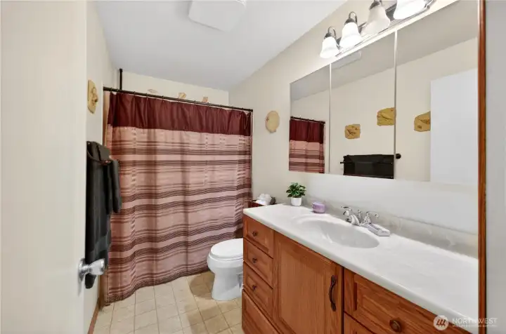 Full hall bathroom