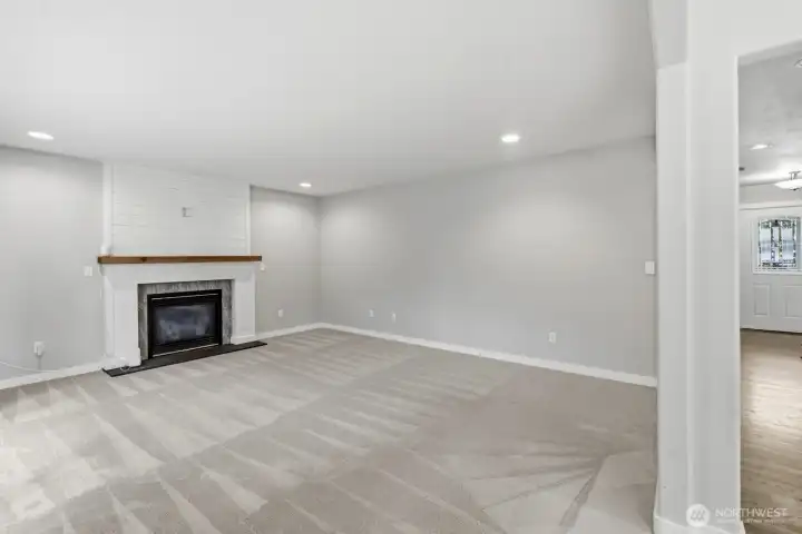 Additional living area without virtual staging