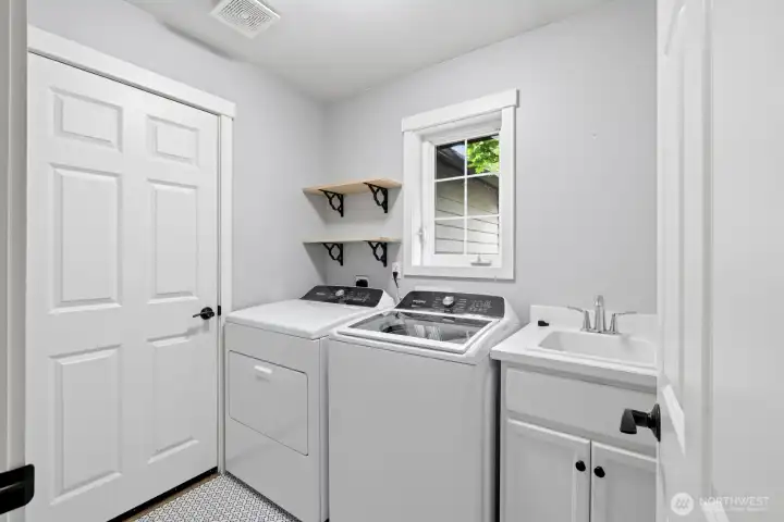 Laundry Room- Door is to garage