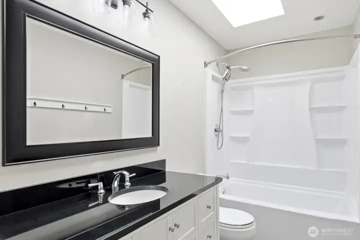 Upstairs hallway bathroom