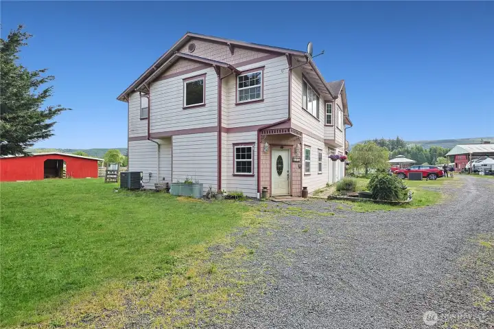 Home with 2 bedrooms, an office (easy 3rd bedroom) and extra bonus room downstairs.