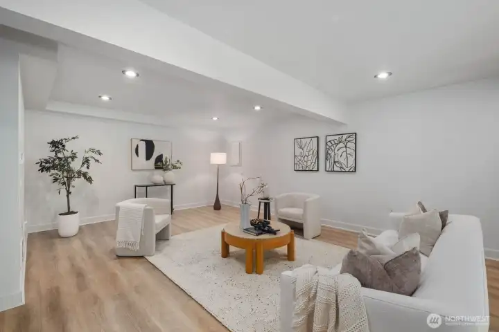A spacious area with so many possibilities.