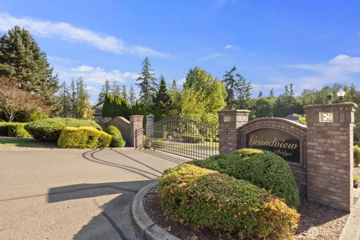 Gated Grandview Community