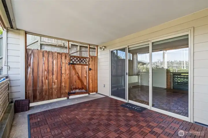 Locked gate leads right to your 2 parking spaces with guest parking. Locked gate leads right to your 2 parking spaces with guest parking.