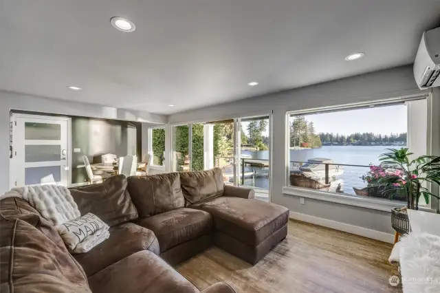 Lake views from Great room!