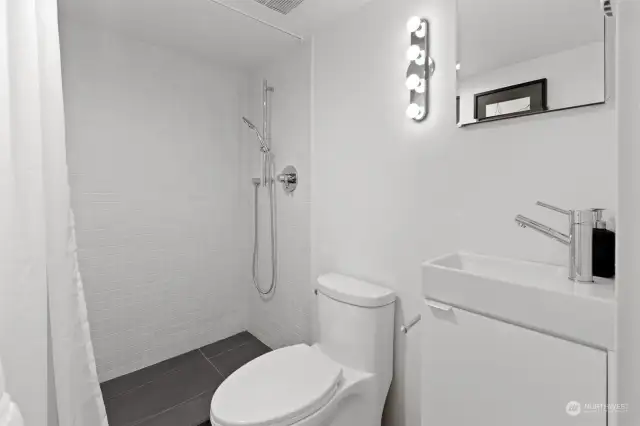 Flex space bathroom