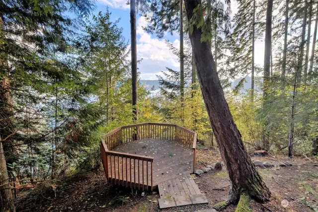 Gazebo for entertaining and enjoying the view...