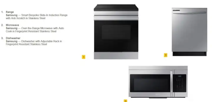 TW2-6 Kitchen appliances