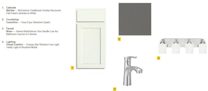 TW2-6 Primary Bathroom finishes