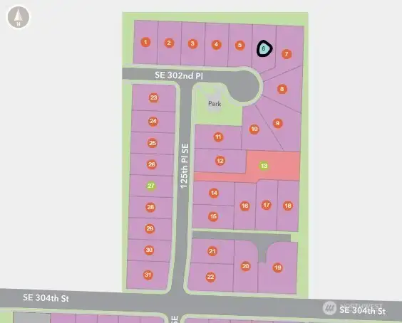 The Willows community map