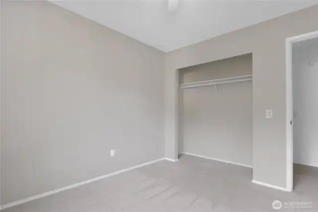 Bedroom #3 closet
