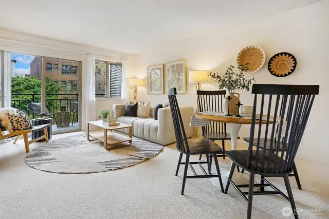 Living Room & Dining Room