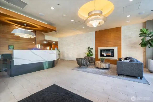 The professional building staff, including 24-hour concierge, are waiting for you.