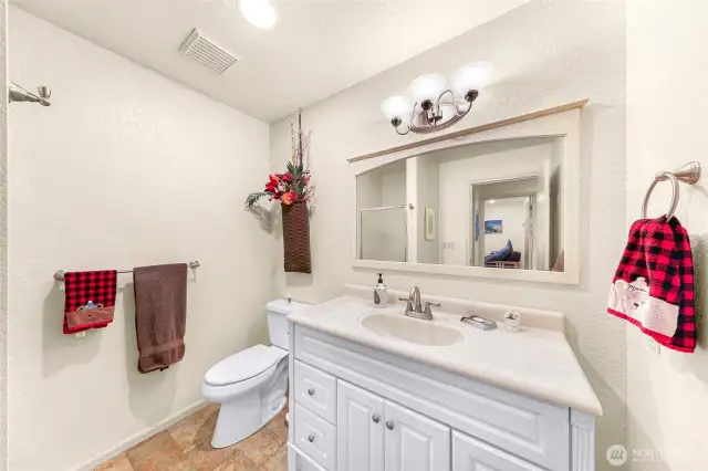 Main floor 3/4 Guest Bathroom