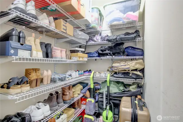 Great walk in hall closet
