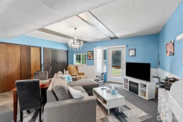 Lower portion of the house, perfect for generational living