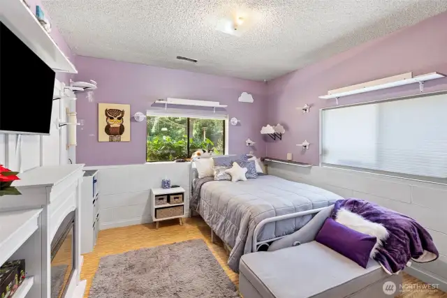 Bedroom on lower level or use as den/office/playroom