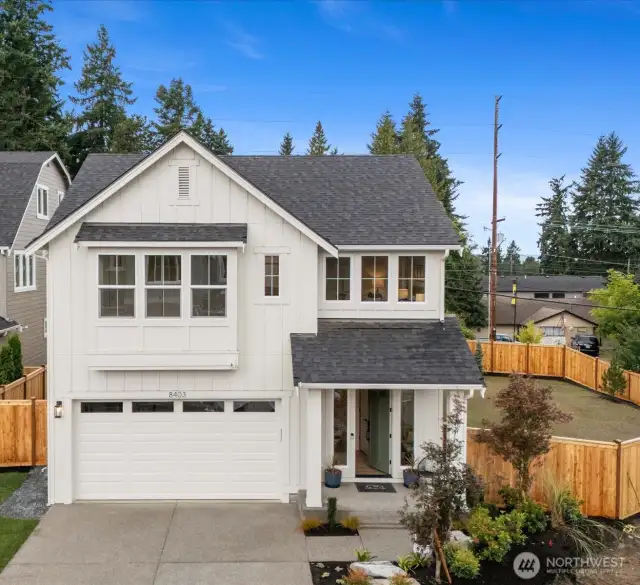 Moorlands Grove, the Magnolia model home on lot 2.