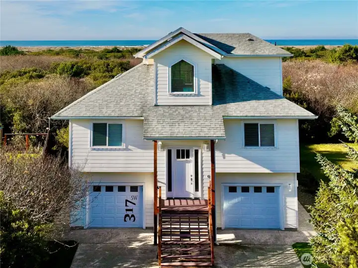 Welcome home to this Custom Oceanfront Estate at beautiful Ocean Shores, Washington!