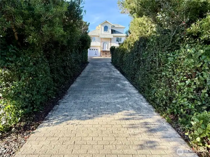 Attention to detail  starting with the stamped concrete driveway. Seller had this home custom built in 2009.