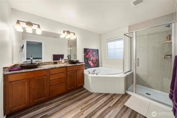 Primary 5 piece with soaking tub