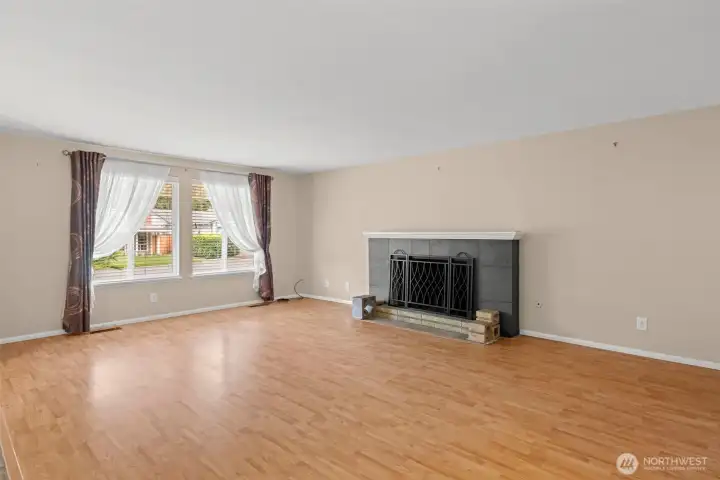 living room when walking in from front door