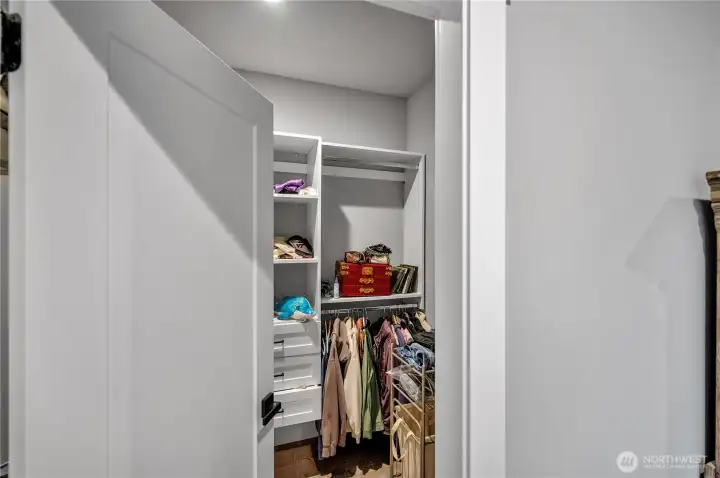 2nd walk in closet in primary