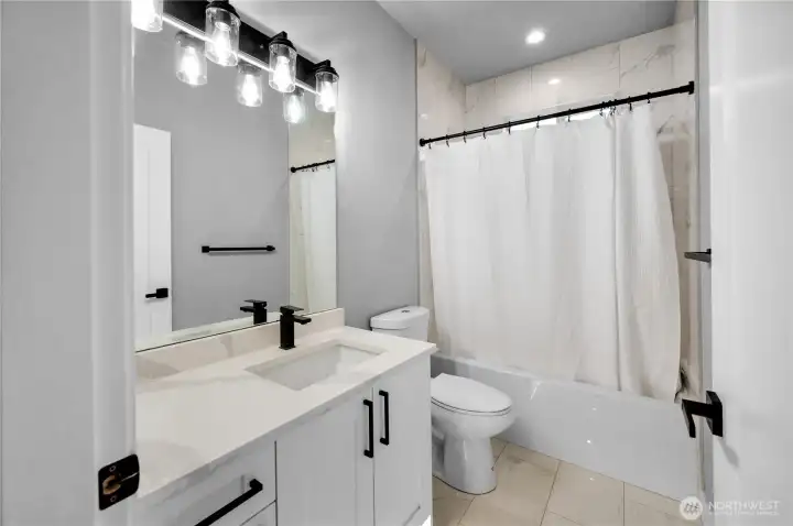 Upstairs hall bathroom