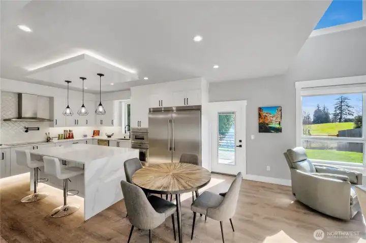 Kitchen, dining, area