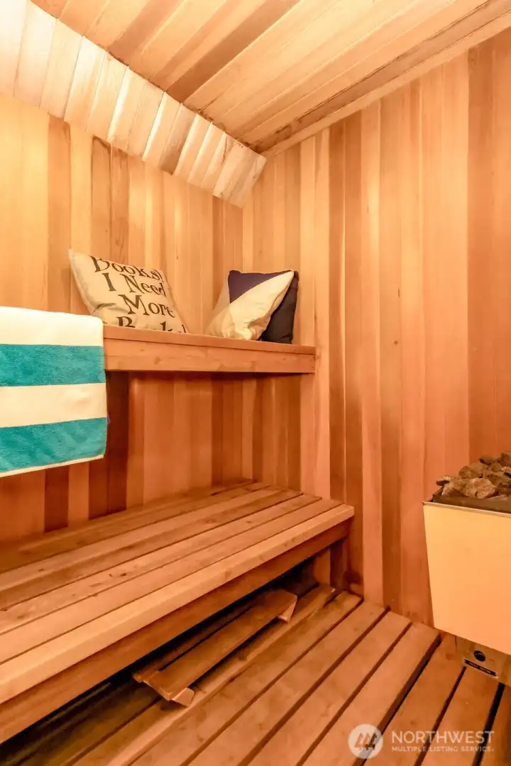 Indoor sauna