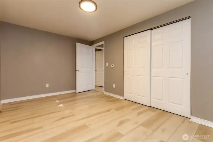 Basement bedroom