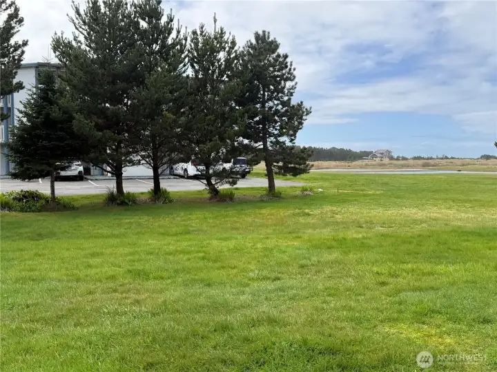 View from patio looking south