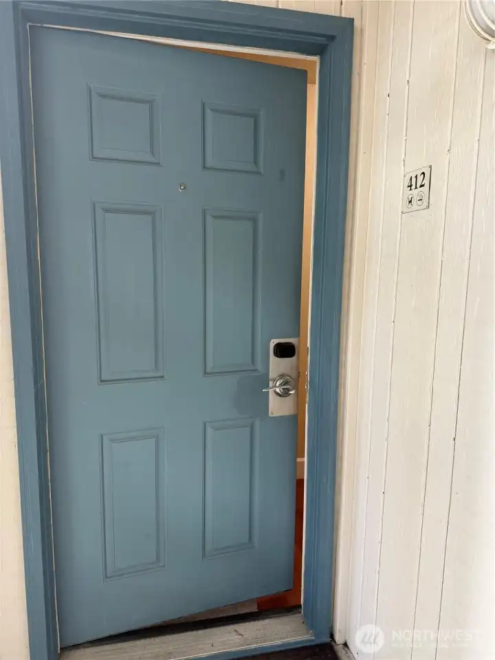 Front Door if 412