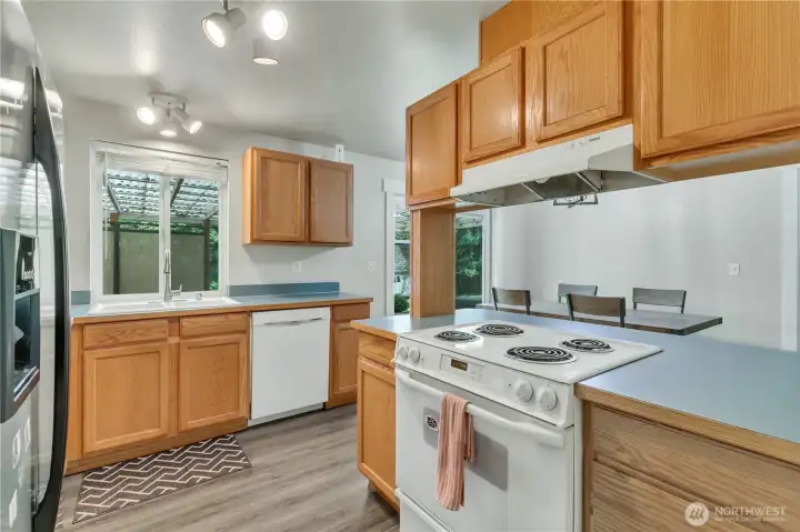 Lots of cabinets.