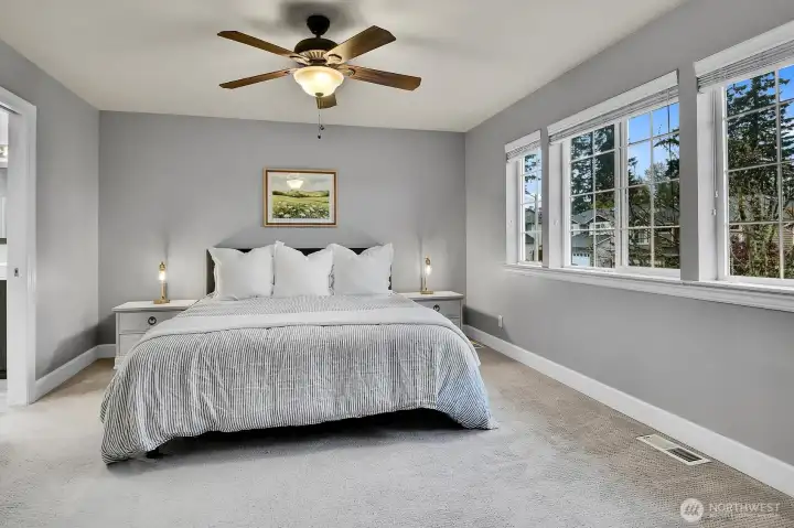 Upstairs Primary Suite