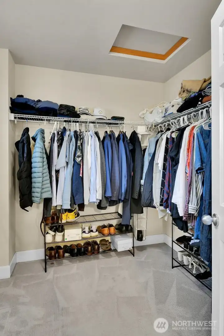 Primary Walk-In Closet