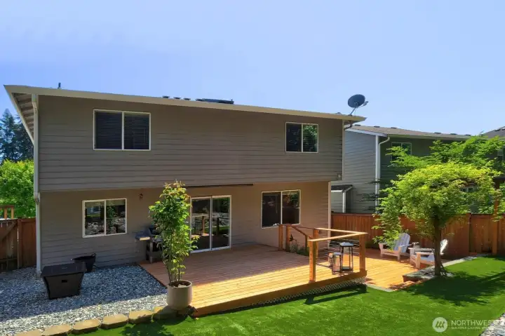 Back View of Home