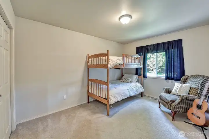 Bedroom #3 on middle level