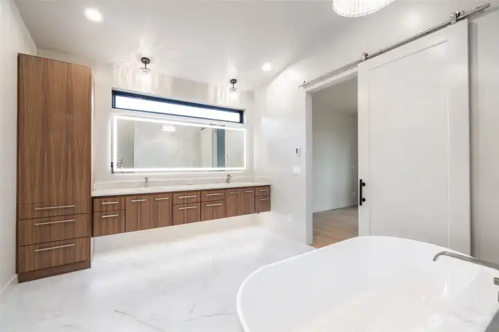 Lovely primary suite.