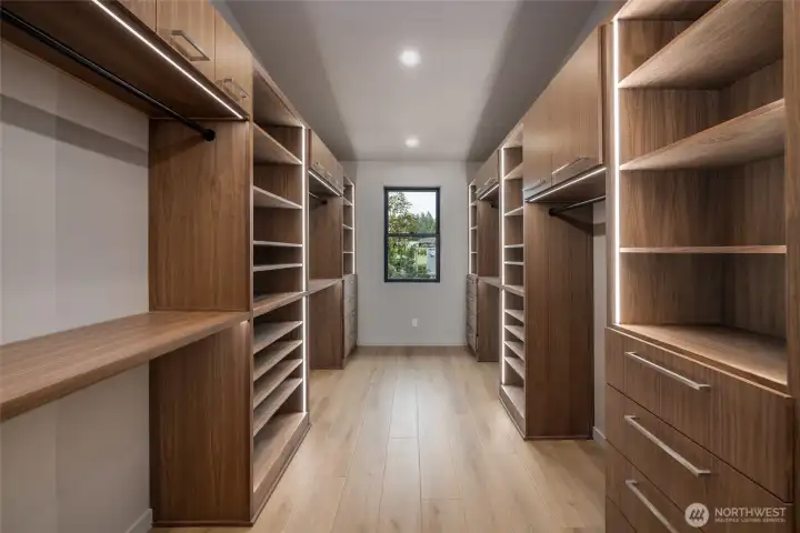 The walk-in closet you've always wanted.