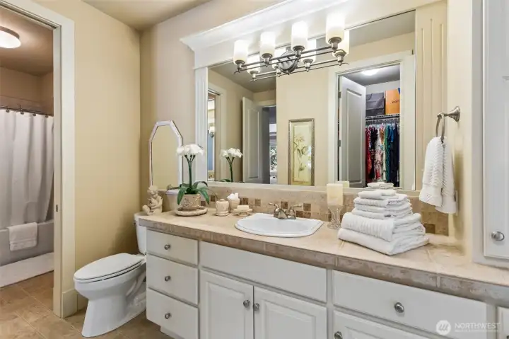 Jack-and-Jill Bathroom