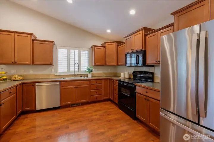 All appliances are included with the home sale.